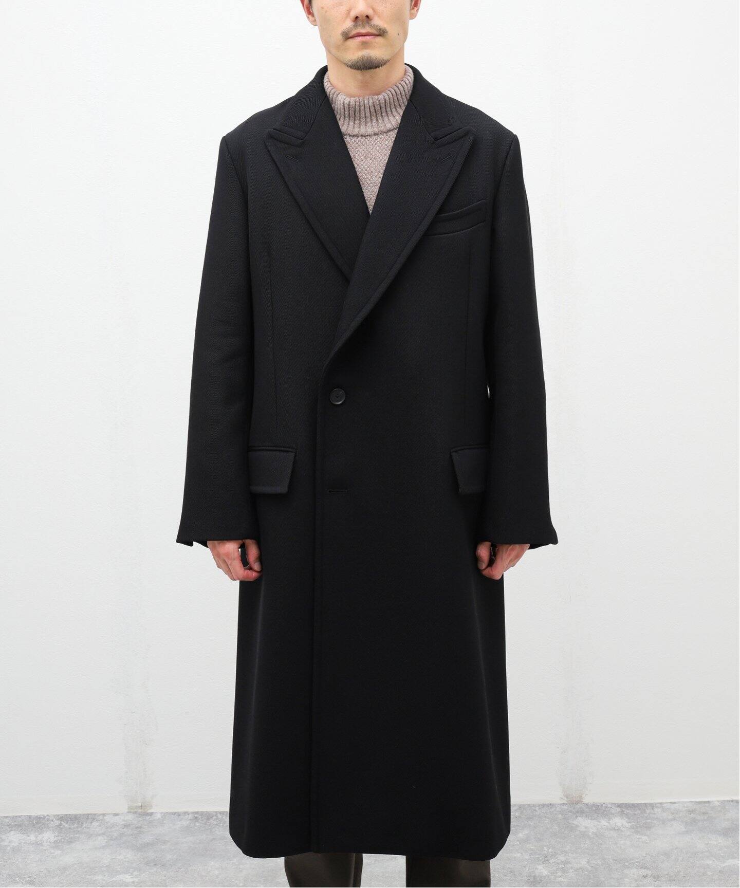 AURALEE / オーラリー】DOUBLE CLOTH HARD TWIST CARSEY CHESTERFIELD  