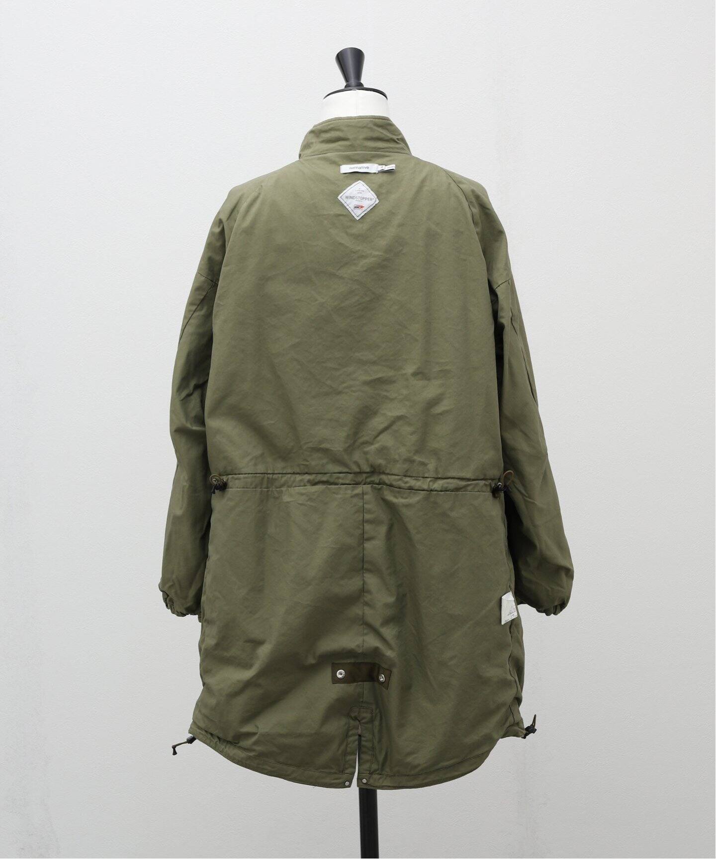 nonnative / ノンネイティブ】TROOPER COAT C/N GABARDINE W/ GTX 