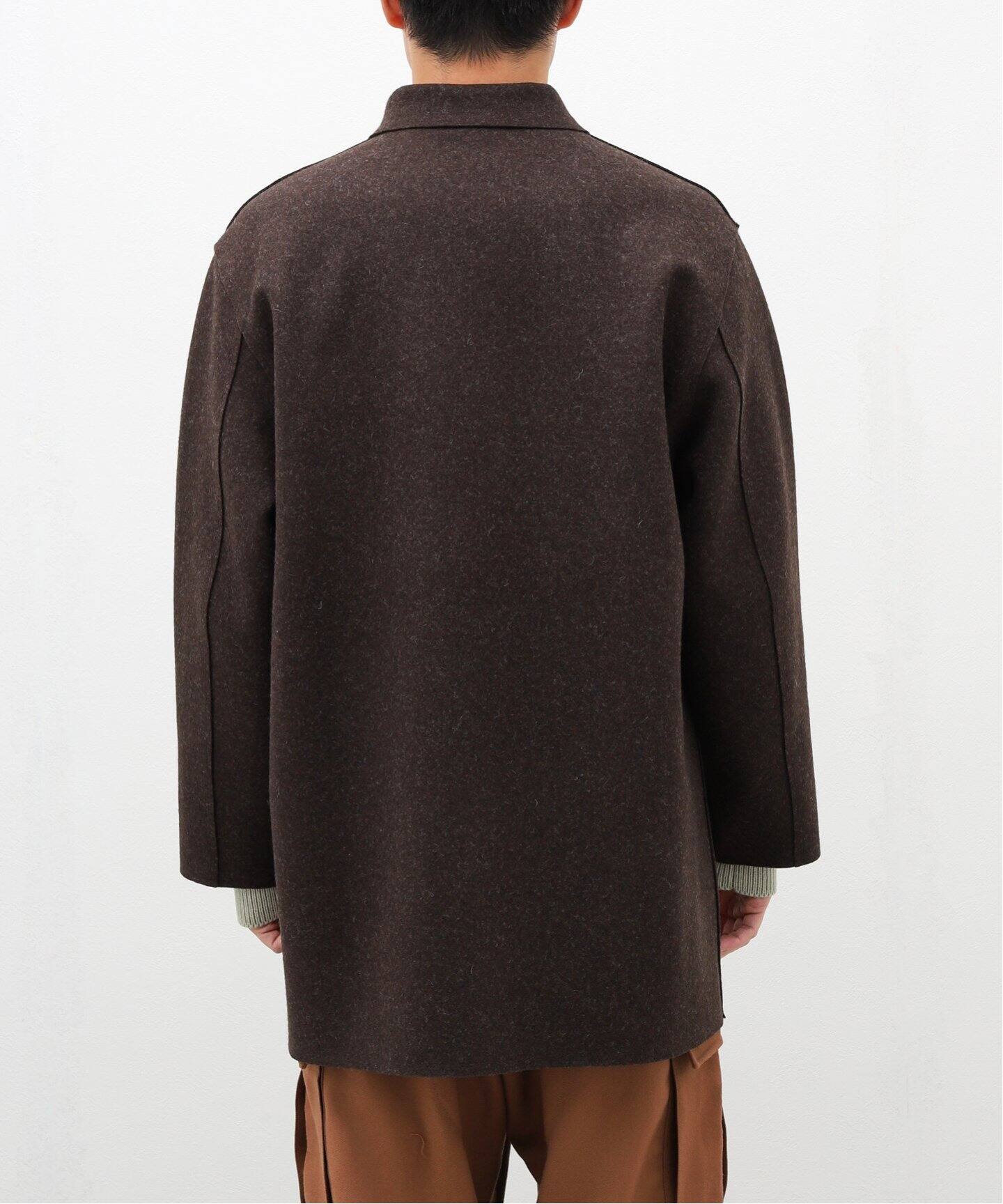 Cale / カル】別注 スーパーカムバックラムフェルト コート（ステン 