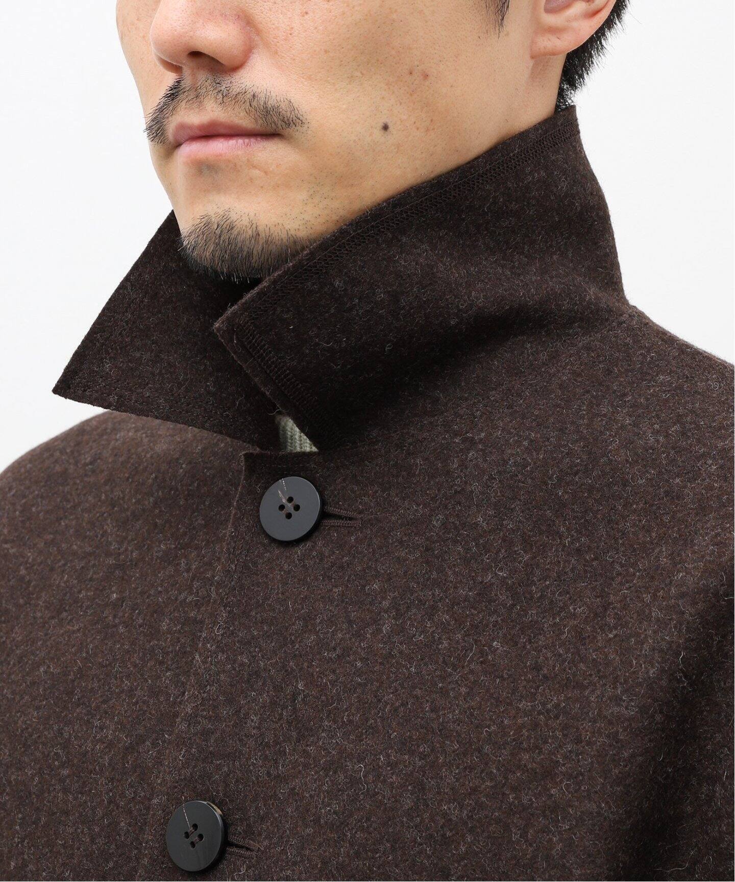 Cale / カル】別注 スーパーカムバックラムフェルト コート（ステン 