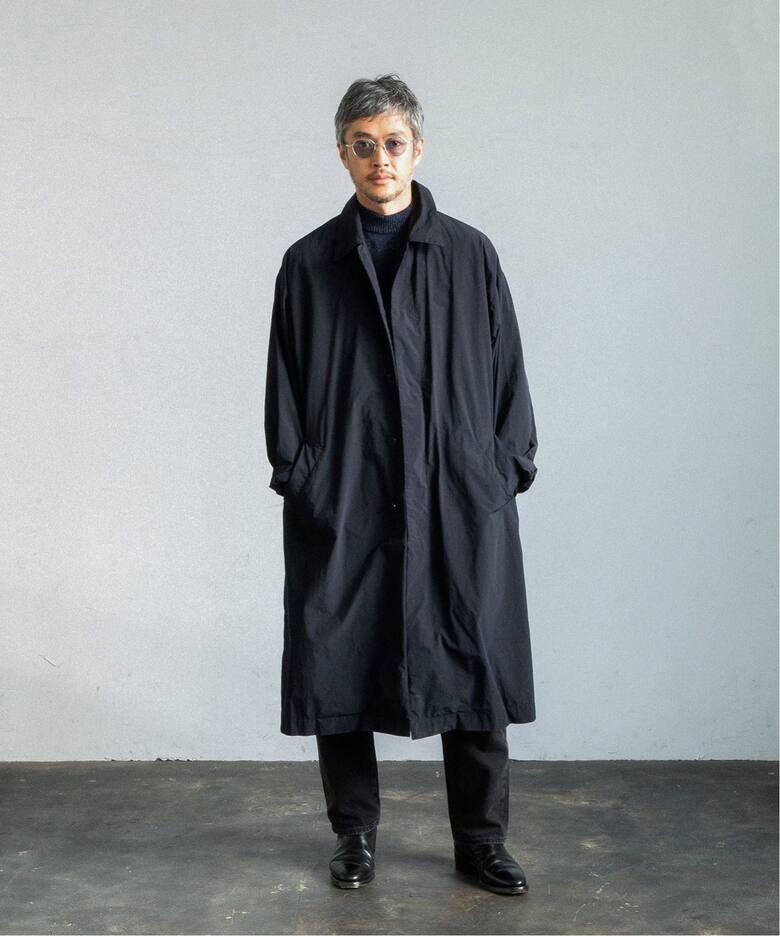 ATON / エイトン】別注 AIR WHEATHER BALMACAAN COAT（その他ブルゾン 
