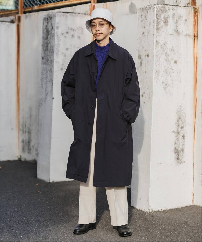 ATON / エイトン】別注 AIR WHEATHER BALMACAAN COAT（その他ブルゾン 