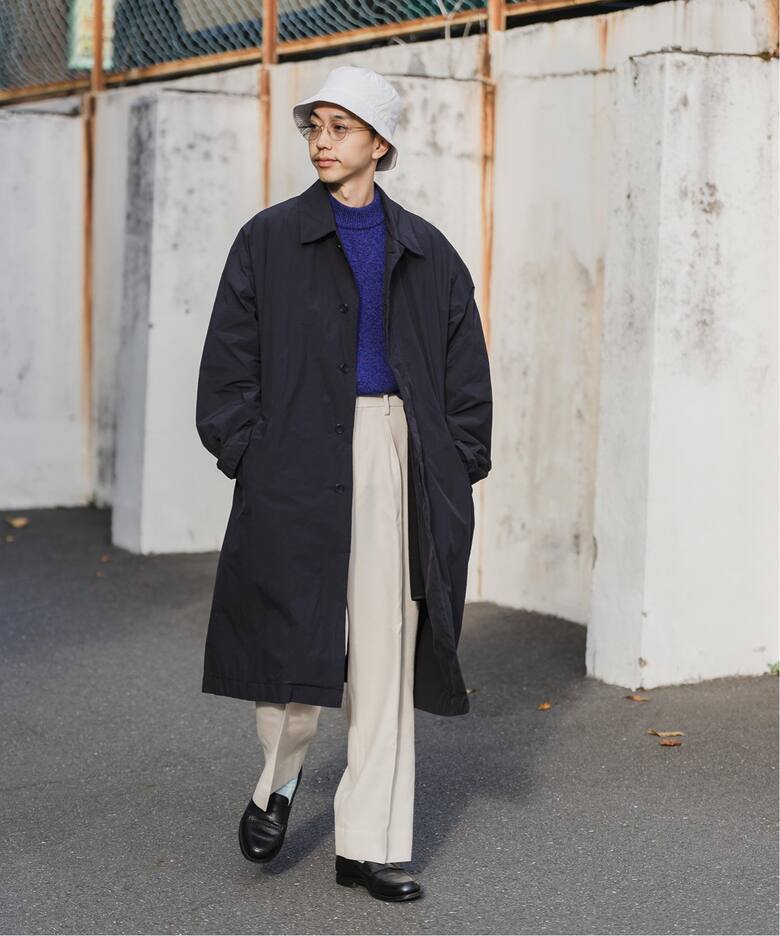 ATON / エイトン】別注 AIR WHEATHER BALMACAAN COAT（その他ブルゾン 