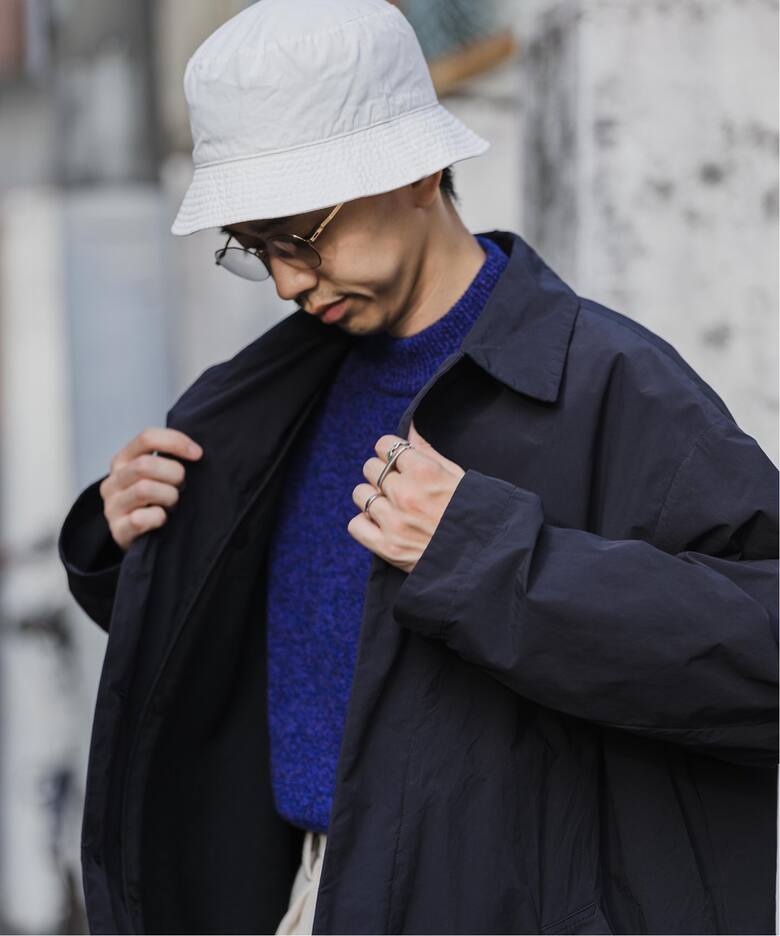 ATON / エイトン】別注 AIR WHEATHER BALMACAAN COAT（その他ブルゾン 