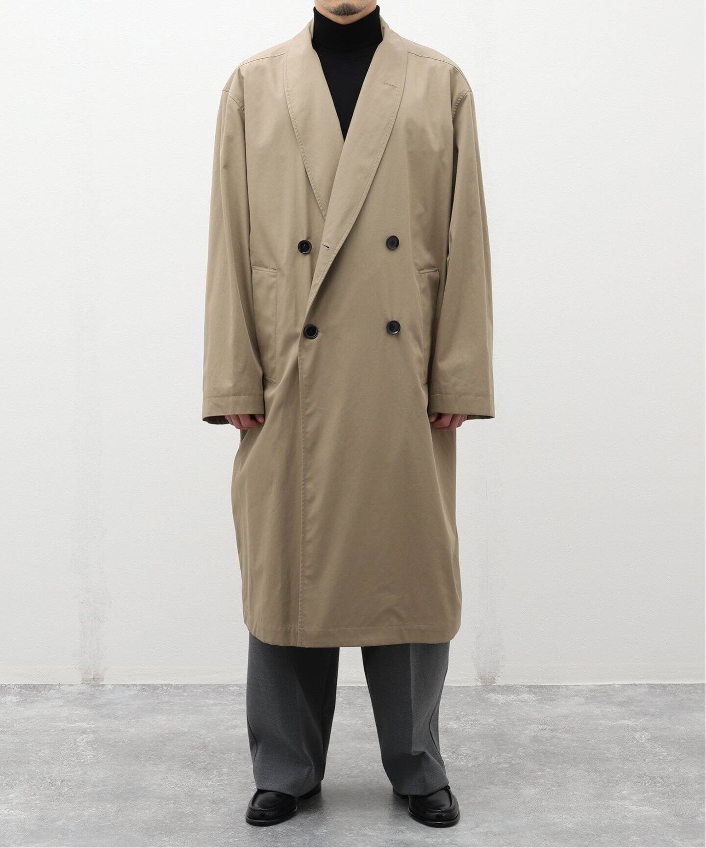 LEMAIRE トレンチコート ルメール （LEMAIRE / ルメール】WRAP COLLAR  