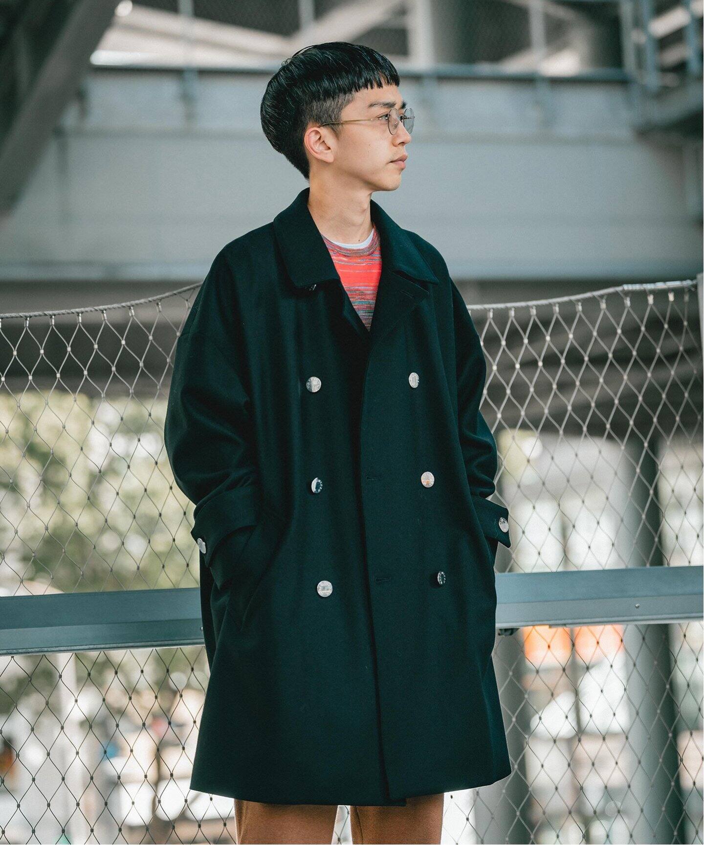 ほぼ未使用✨ マッキントッシュ ピーコート ウール ネイビー 36 メンズ  