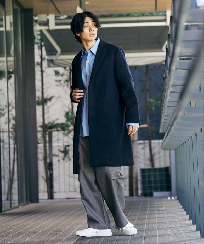 Wool mix / ウールミックスチェスターコート（チェスターコート）｜417 