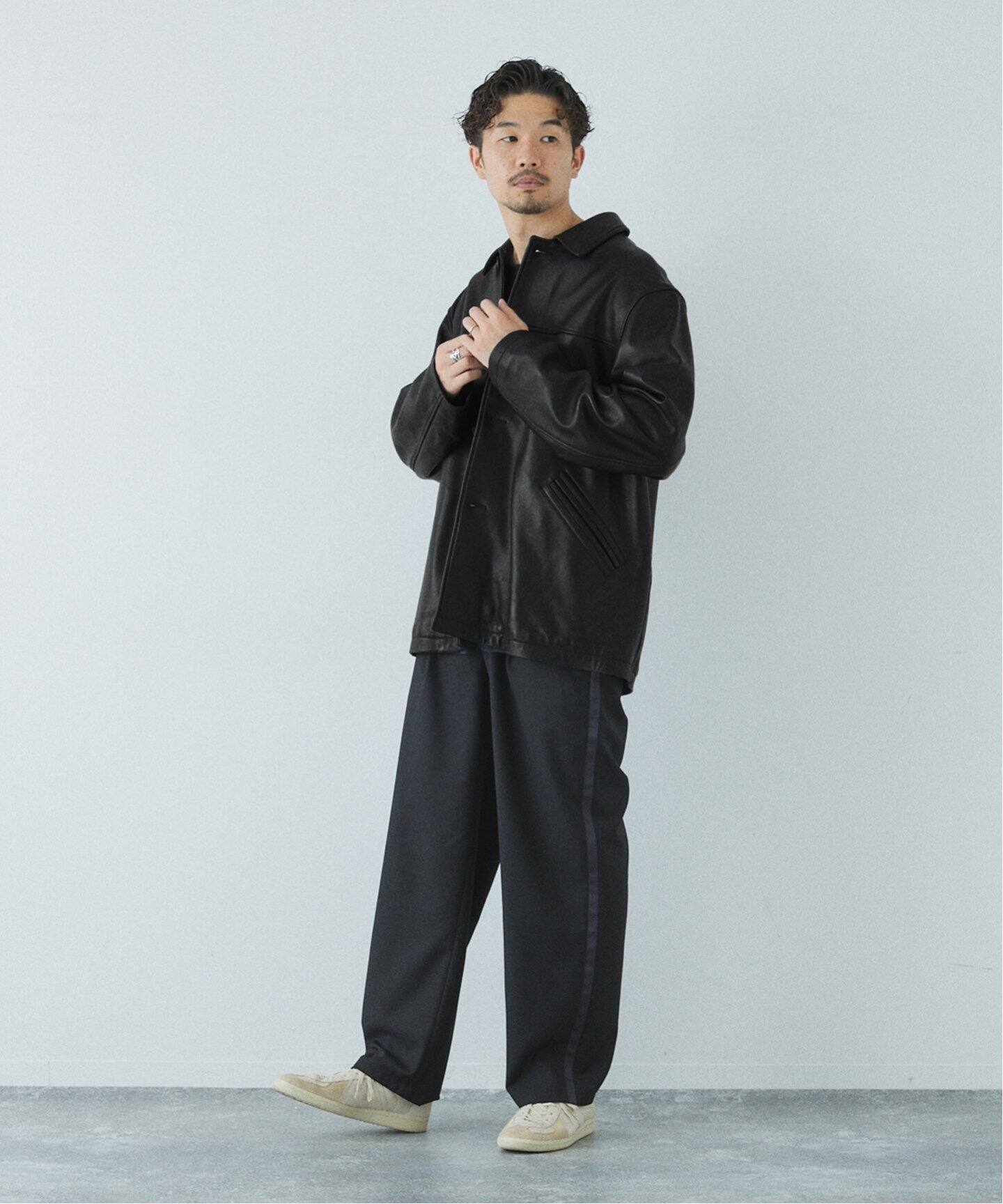 SHEEP LEATHER JACKET / シープレザー カーコート（レザージャケット  