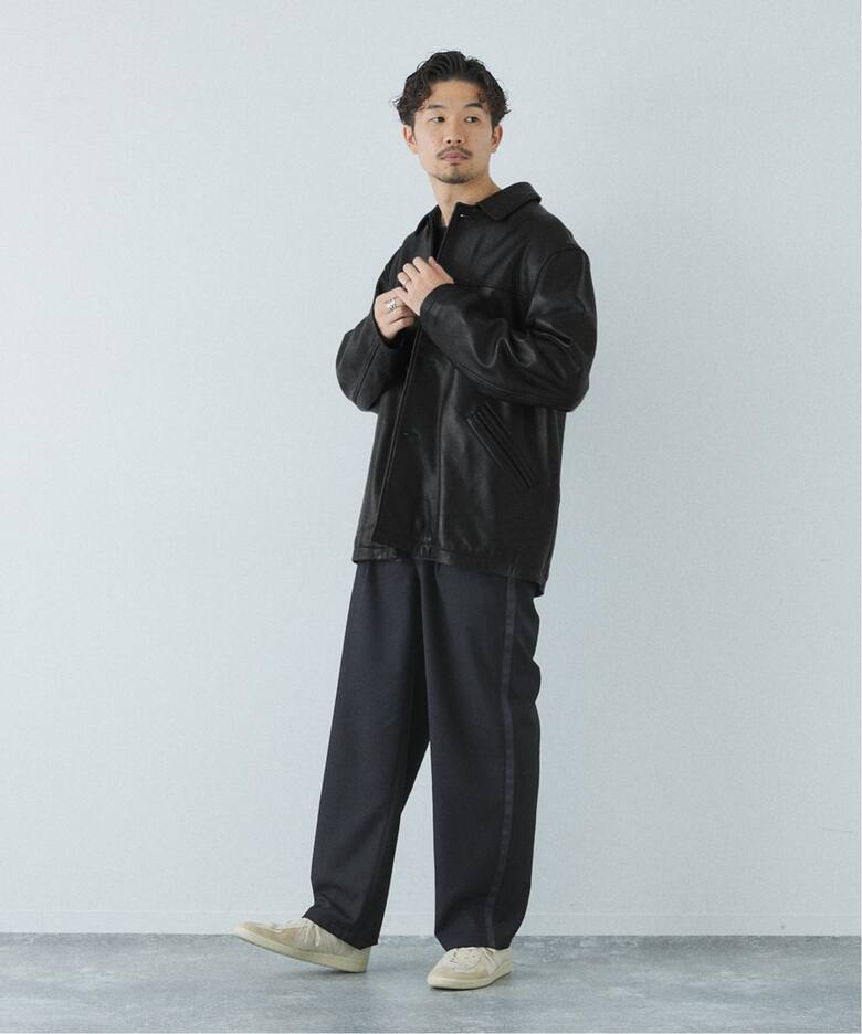 SHEEP LEATHER JACKET / シープレザー カーコート（レザージャケット 