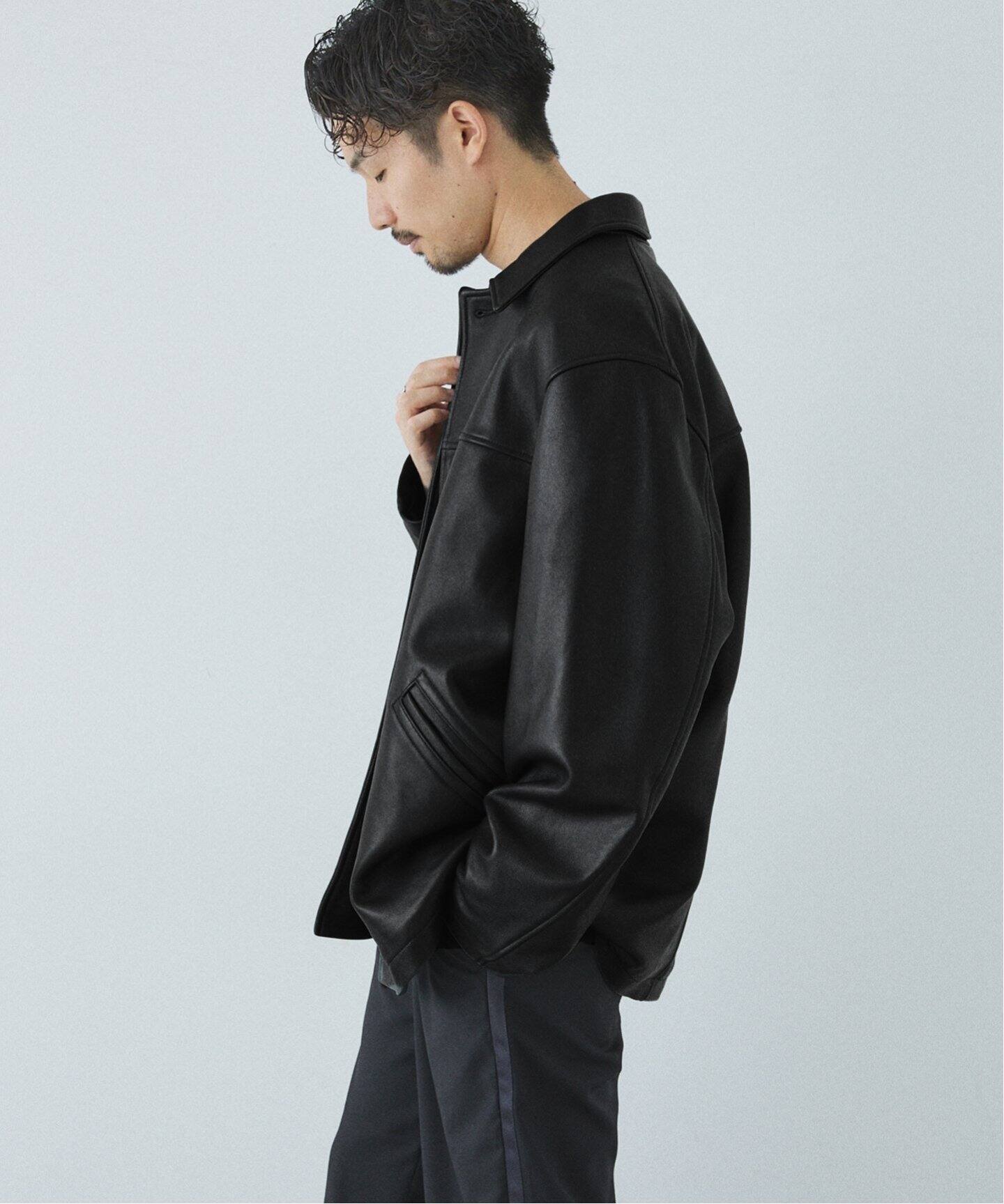 SHEEP LEATHER JACKET / シープレザー カーコート（レザージャケット 