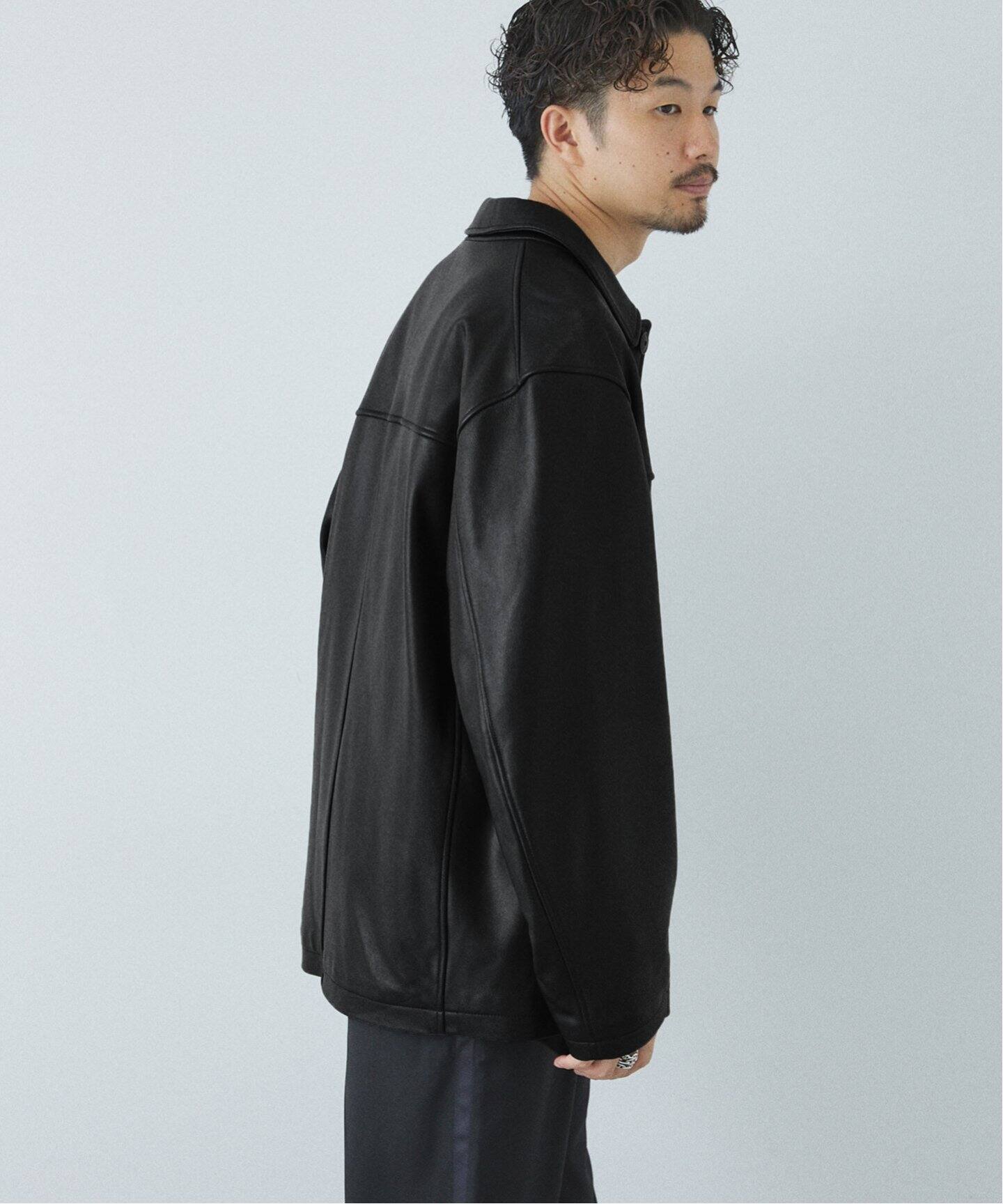 SHEEP LEATHER JACKET / シープレザー カーコート（レザージャケット 