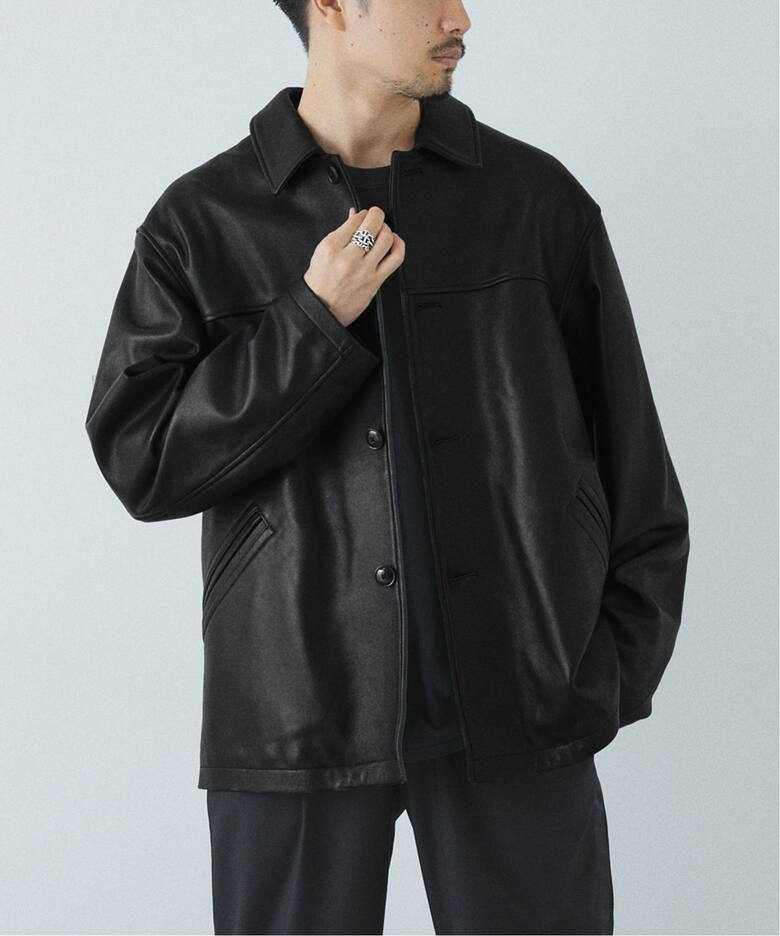 SHEEP LEATHER JACKET / シープレザー カーコート（レザージャケット 