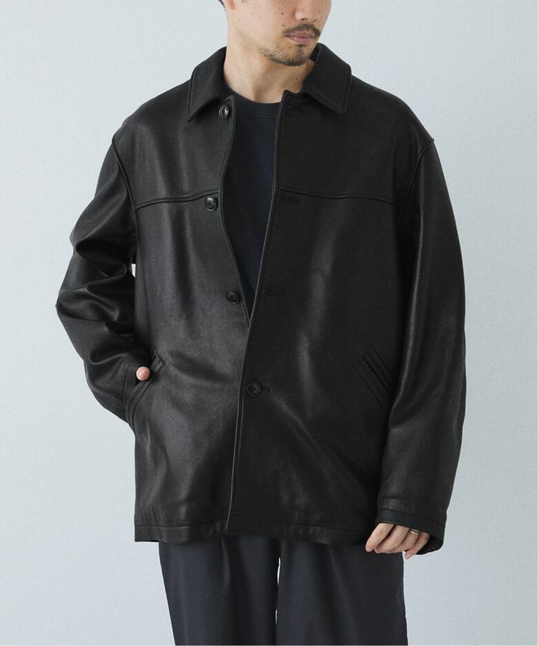 SHEEP LEATHER JACKET / シープレザー カーコート（レザージャケット 