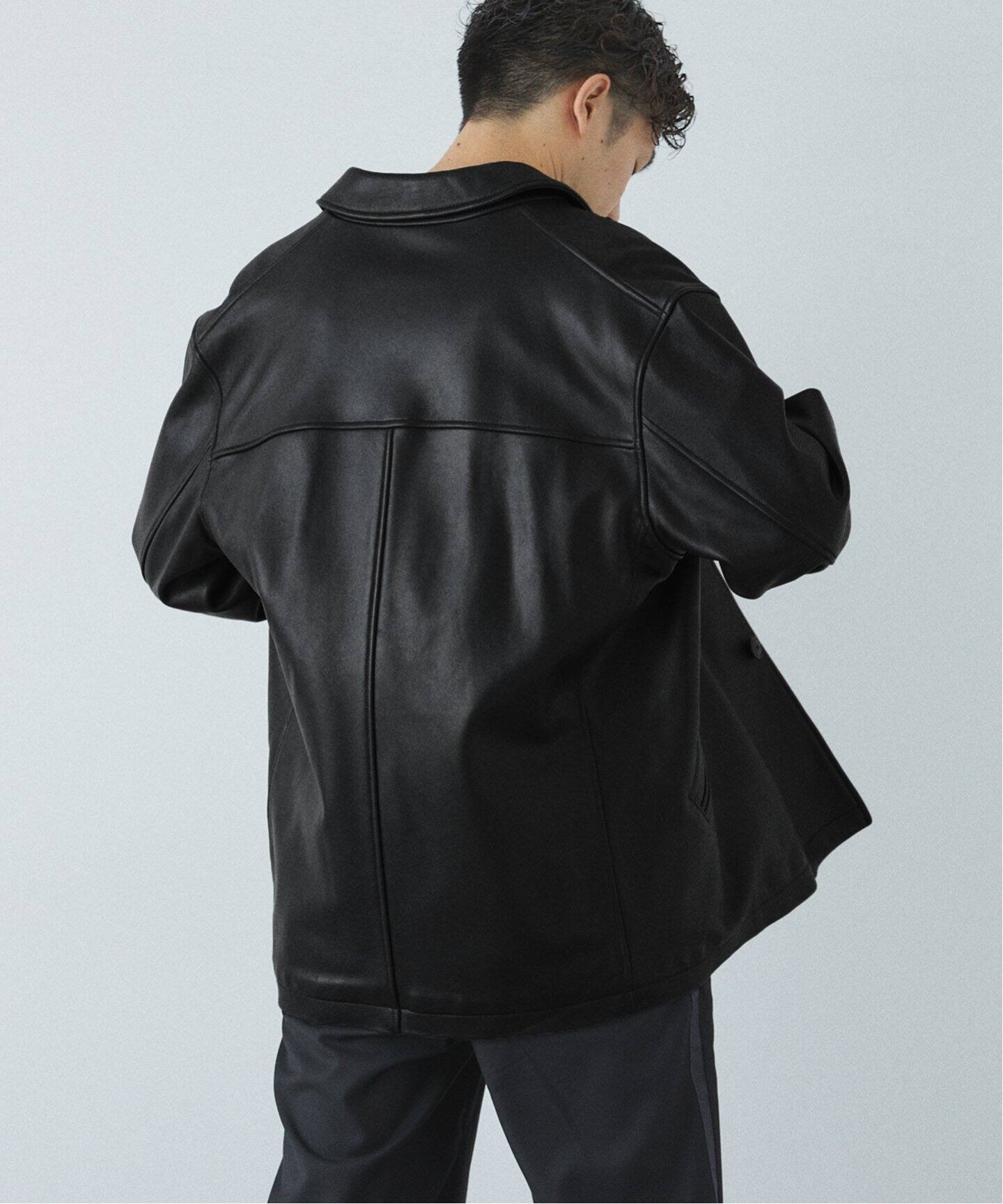 SHEEP LEATHER JACKET / シープレザー カーコート（レザージャケット 