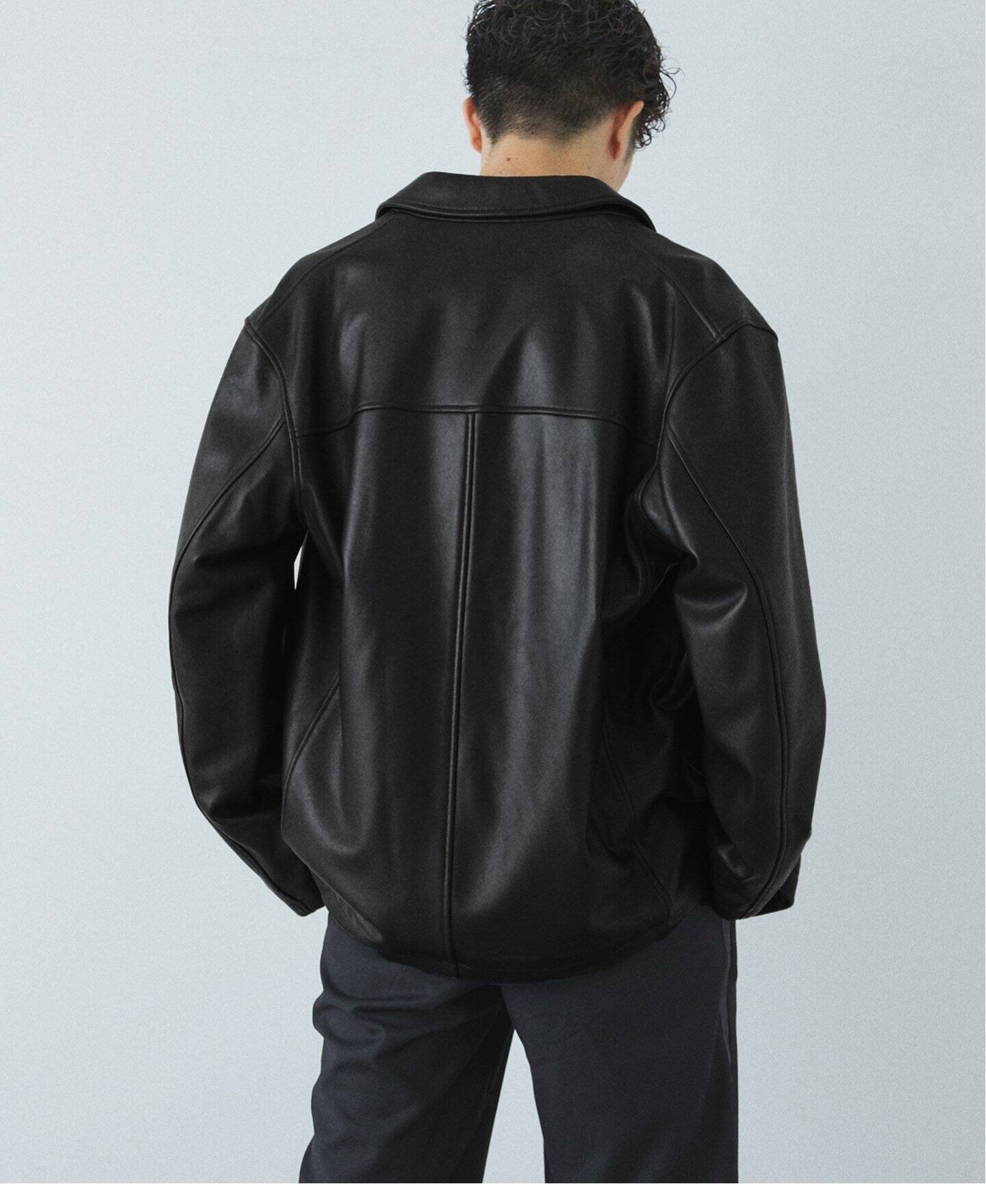 SHEEP LEATHER JACKET / シープレザー カーコート（レザージャケット 