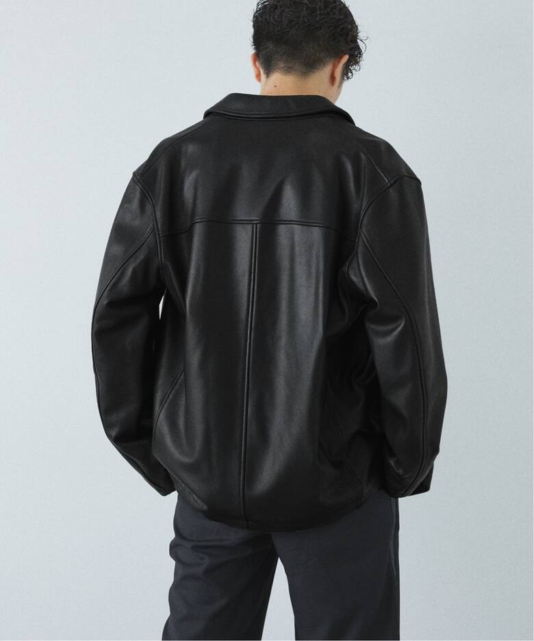SHEEP LEATHER JACKET / シープレザー カーコート（レザージャケット 