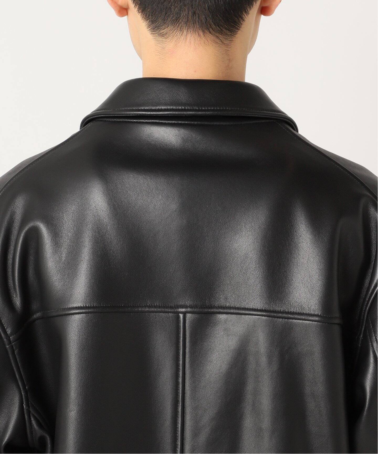 SHEEP LEATHER JACKET / シープレザー カーコート（レザージャケット 