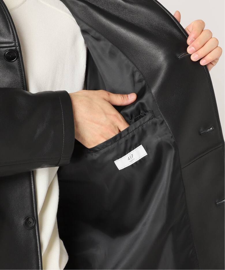 SHEEP LEATHER JACKET / シープレザー カーコート（レザージャケット 