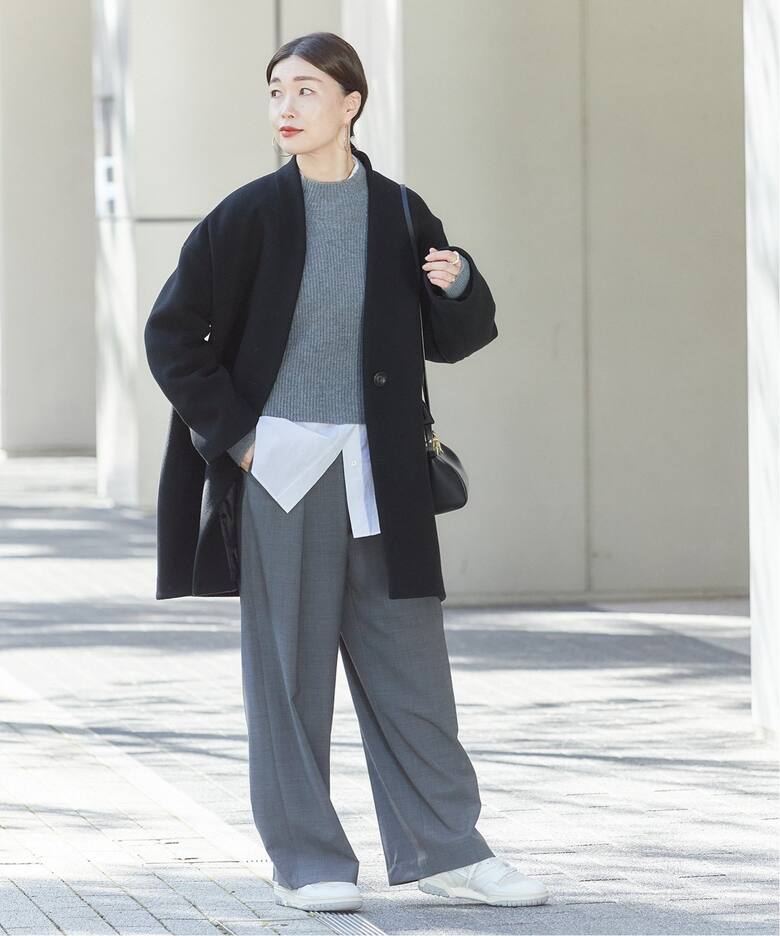 SUPER140S/GIOLICA コクーンコート（その他ブルゾン／アウター  