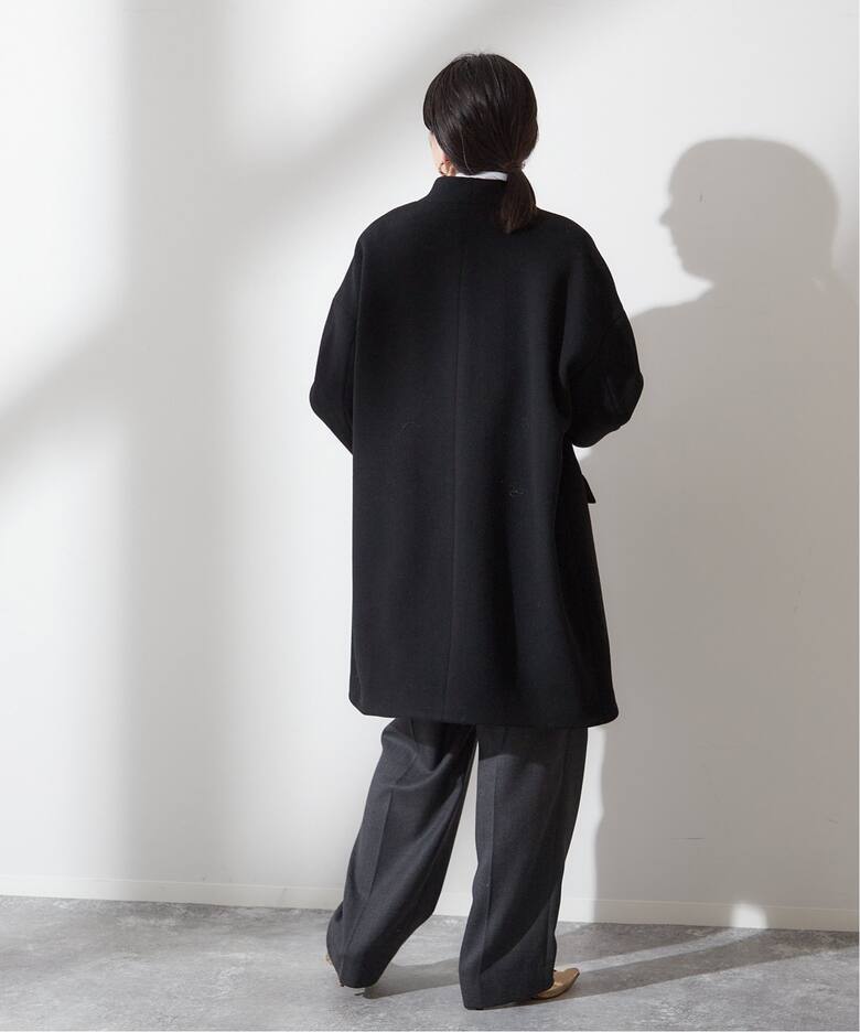 SUPER140S/GIOLICA コクーンコート（その他ブルゾン／アウター  