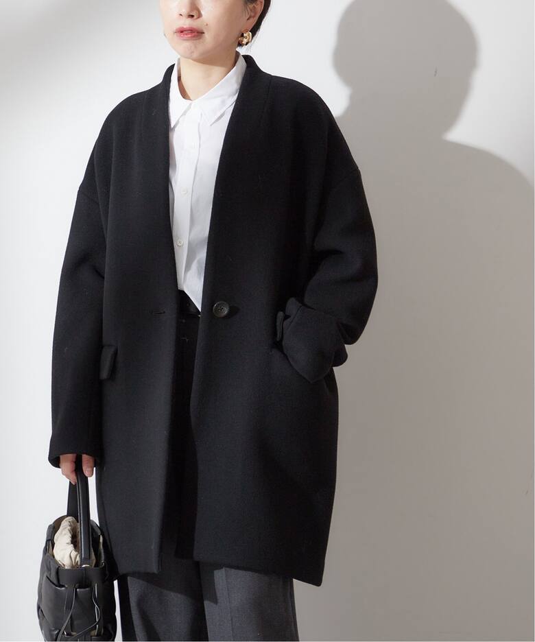 SUPER140S/GIOLICA コクーンコート（その他ブルゾン／アウター  