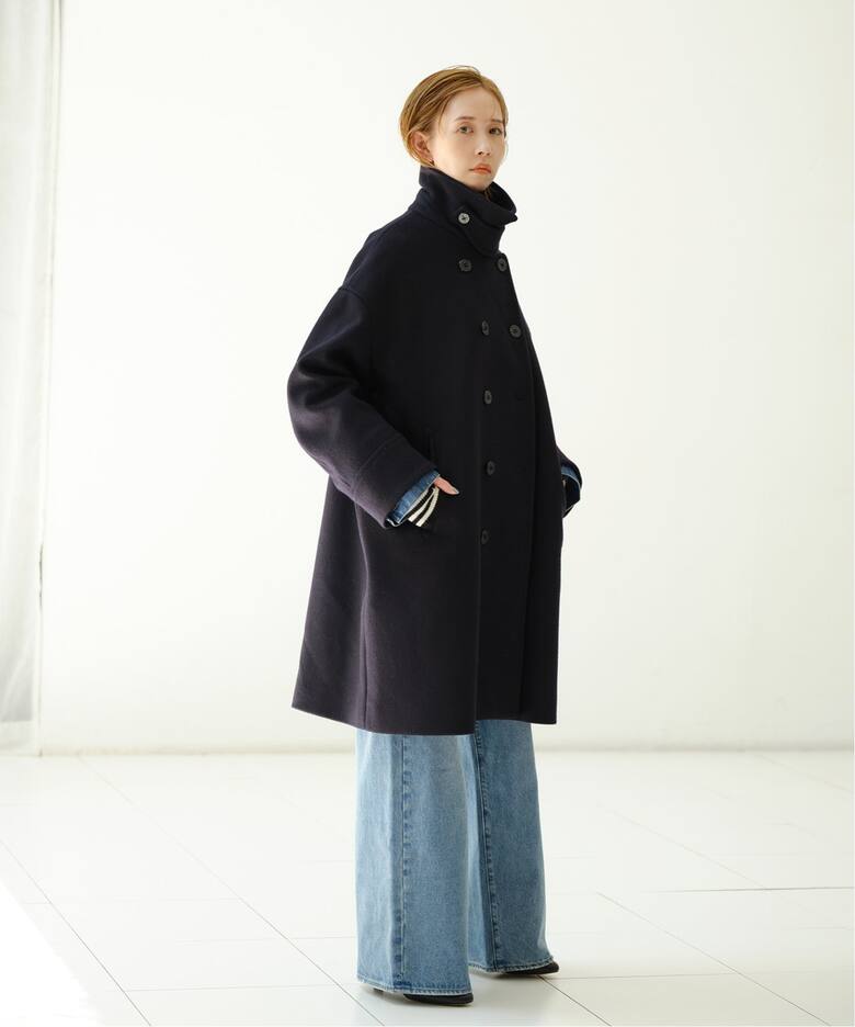尾州メルトンロング Pコート（ピーコート）｜JOURNAL STANDARD  