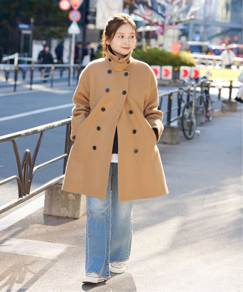 尾州メルトンロング Pコート（ピーコート）｜JOURNAL STANDARD  