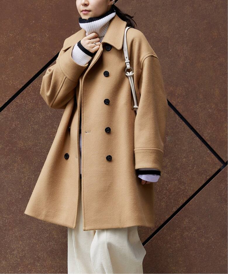 尾州メルトンロング Pコート（ピーコート）｜JOURNAL STANDARD  