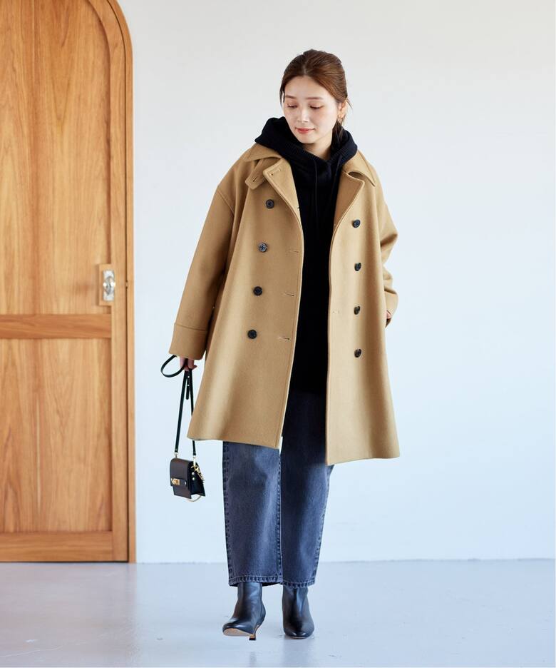 尾州メルトンロング Pコート（ピーコート）｜JOURNAL STANDARD  