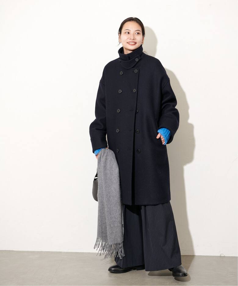 尾州メルトンロング Pコート（ピーコート）｜JOURNAL STANDARD  