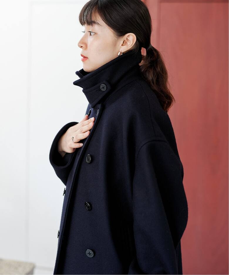 尾州メルトンロング Pコート（ピーコート）｜JOURNAL STANDARD  