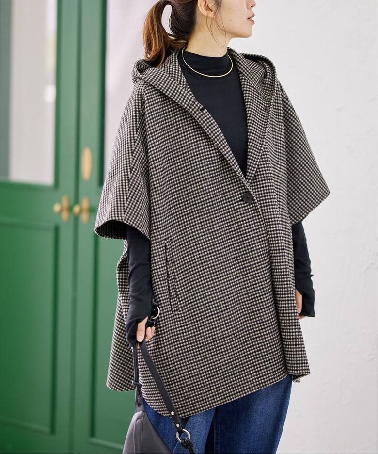 ウールリバーポンチョコート（ポンチョ・マント）｜JOURNAL STANDARD  