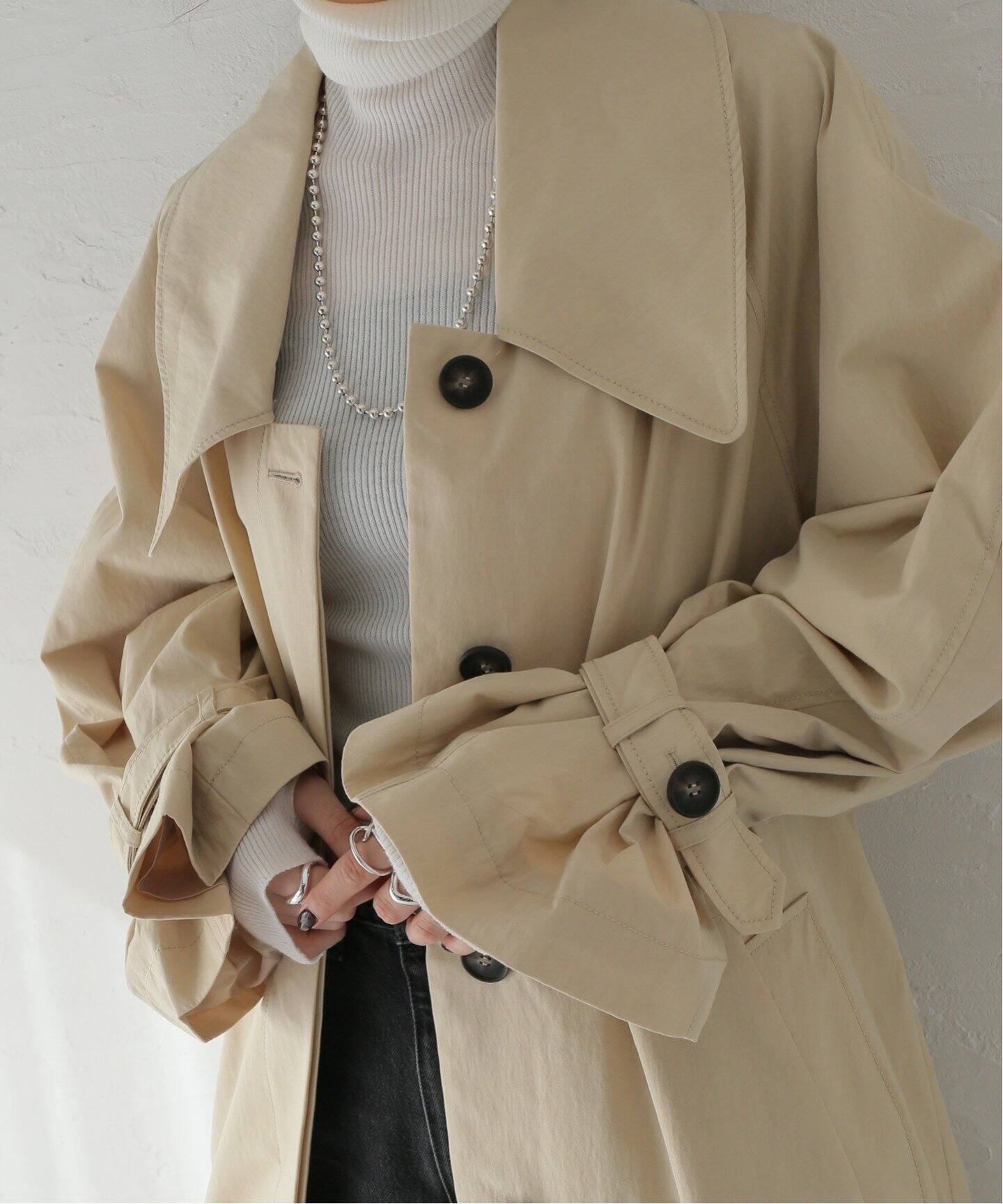 REJINA PYO /レジーナ・ピョウ】 Oona Trenchcoat：コート（トレンチ  