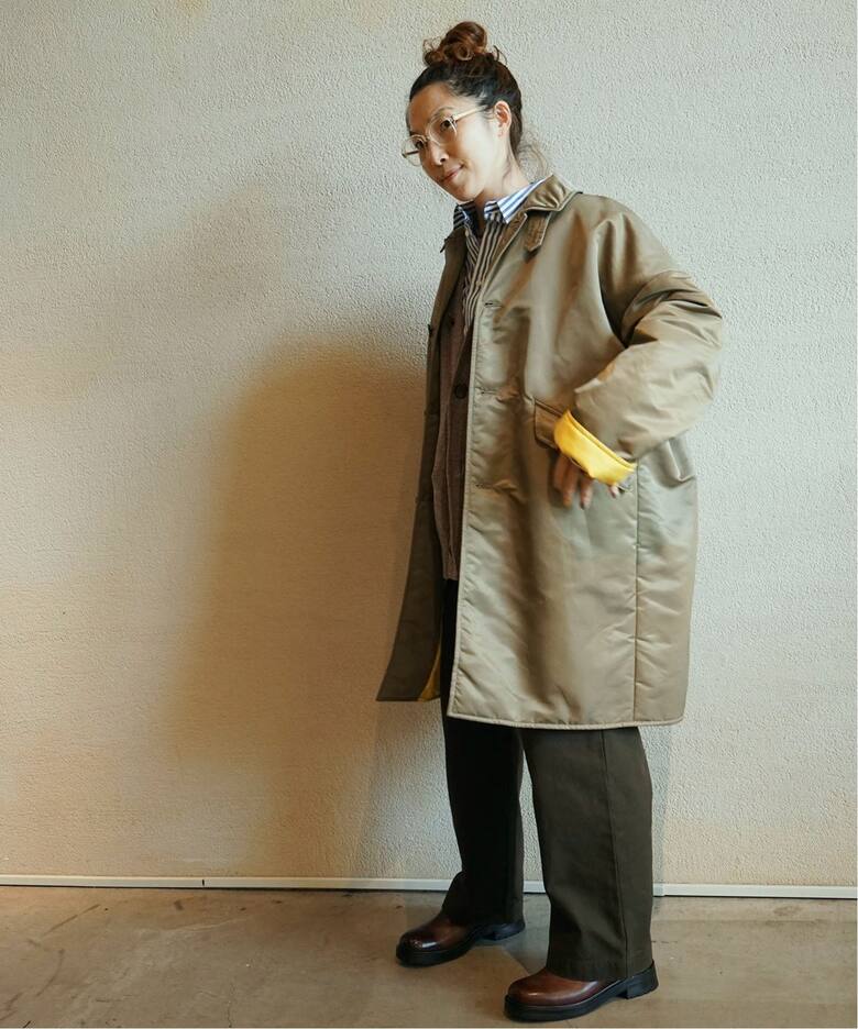ナイロンナカワタコート（中綿・キルティング）｜journal standard  