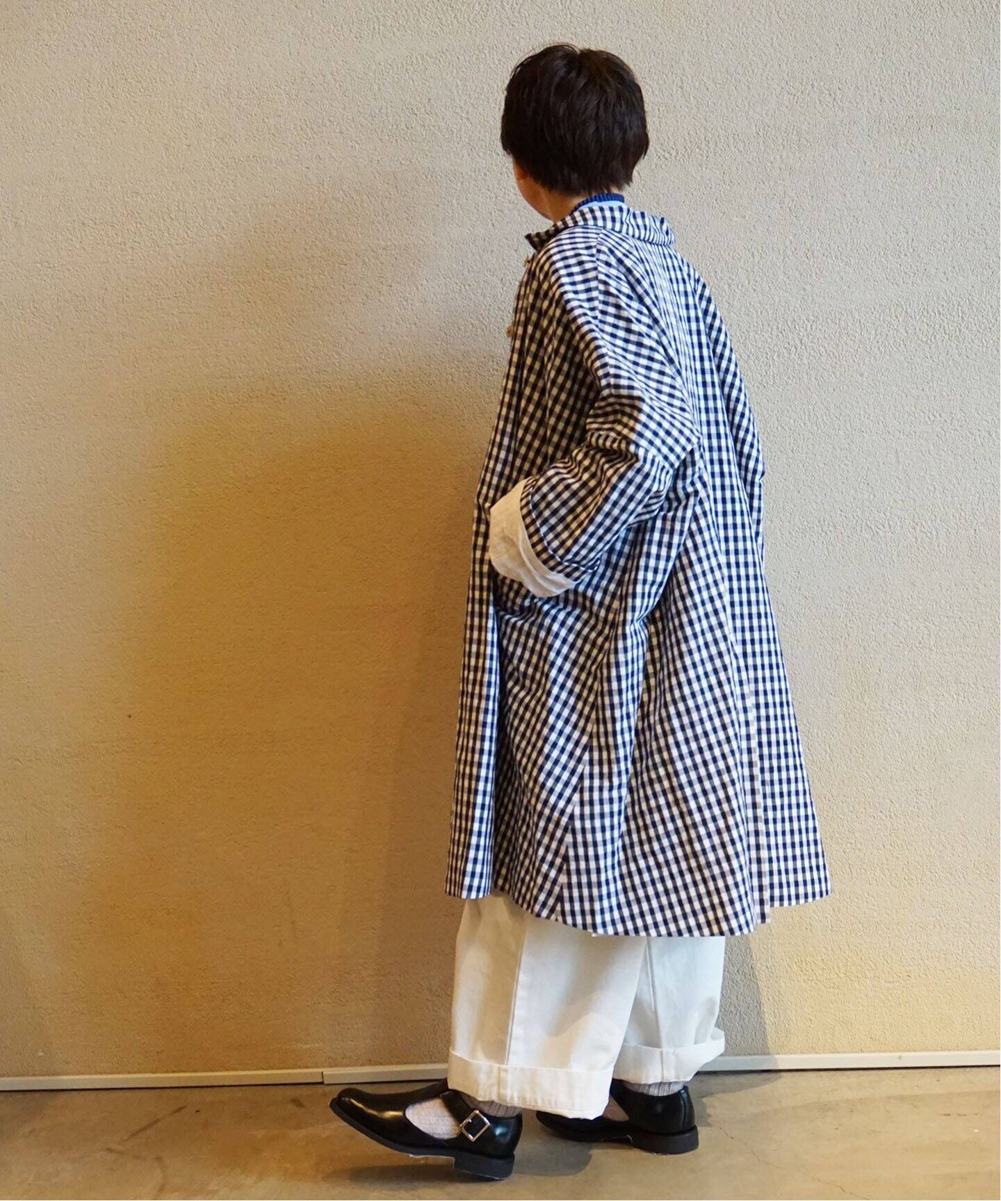 apuntob/アプントビー】 COAT VICHY LINEN AND COTTON（その他ブルゾン 