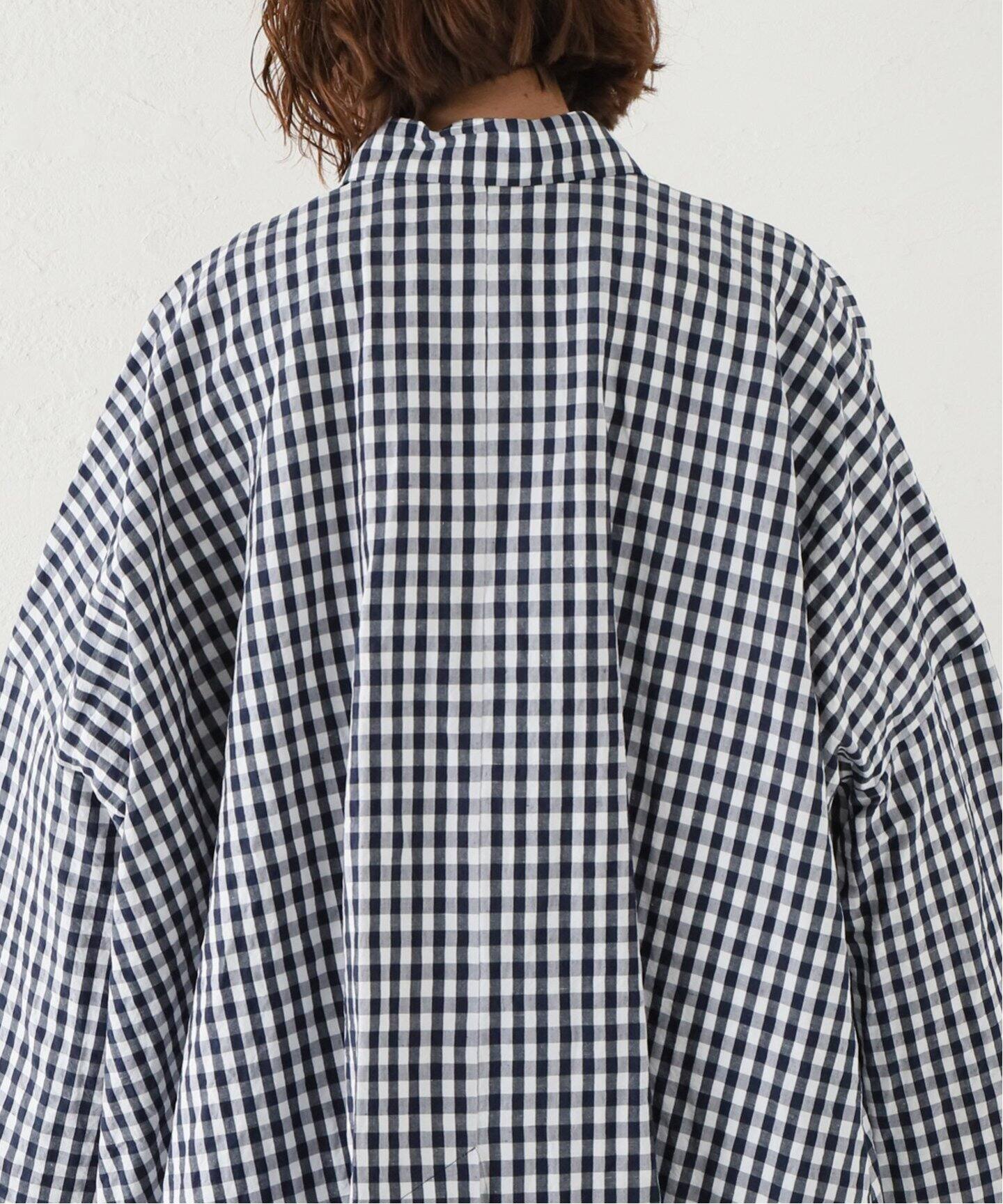 apuntob/アプントビー】 COAT VICHY LINEN AND COTTON（その他ブルゾン 