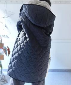 ARMEN/アーメン】HOODED QUILT COATのコーディネートスナップ（A.T 
