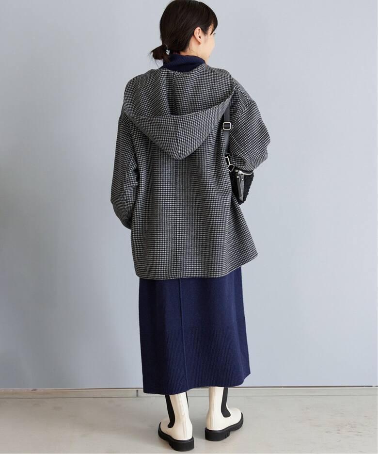 ウールナイロンリバーフードショートコート（フードコート）｜JOURNAL  