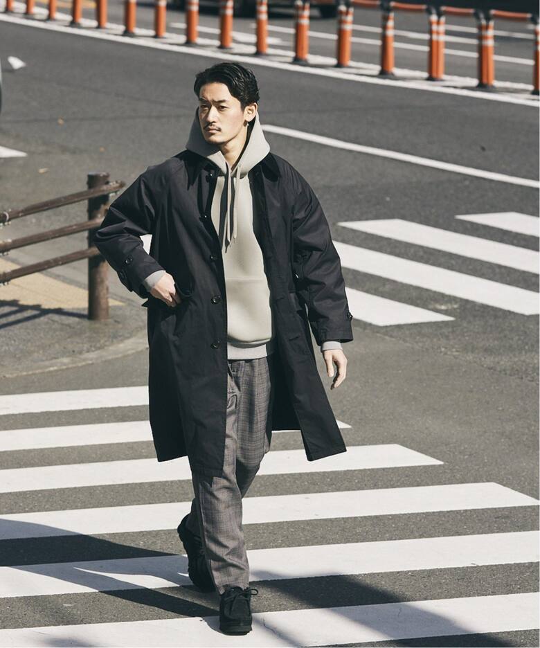 C/NY オーバーサイズバルマカーンコート（ステンカラーコート 