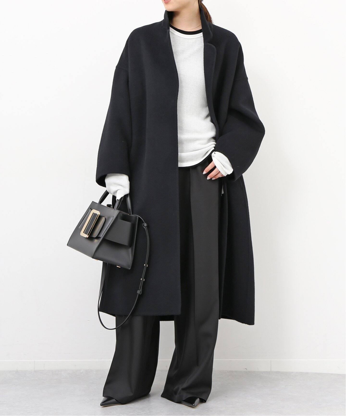 ウールアンゴラリバーコート（チェスターコート）｜Deuxieme Classe  