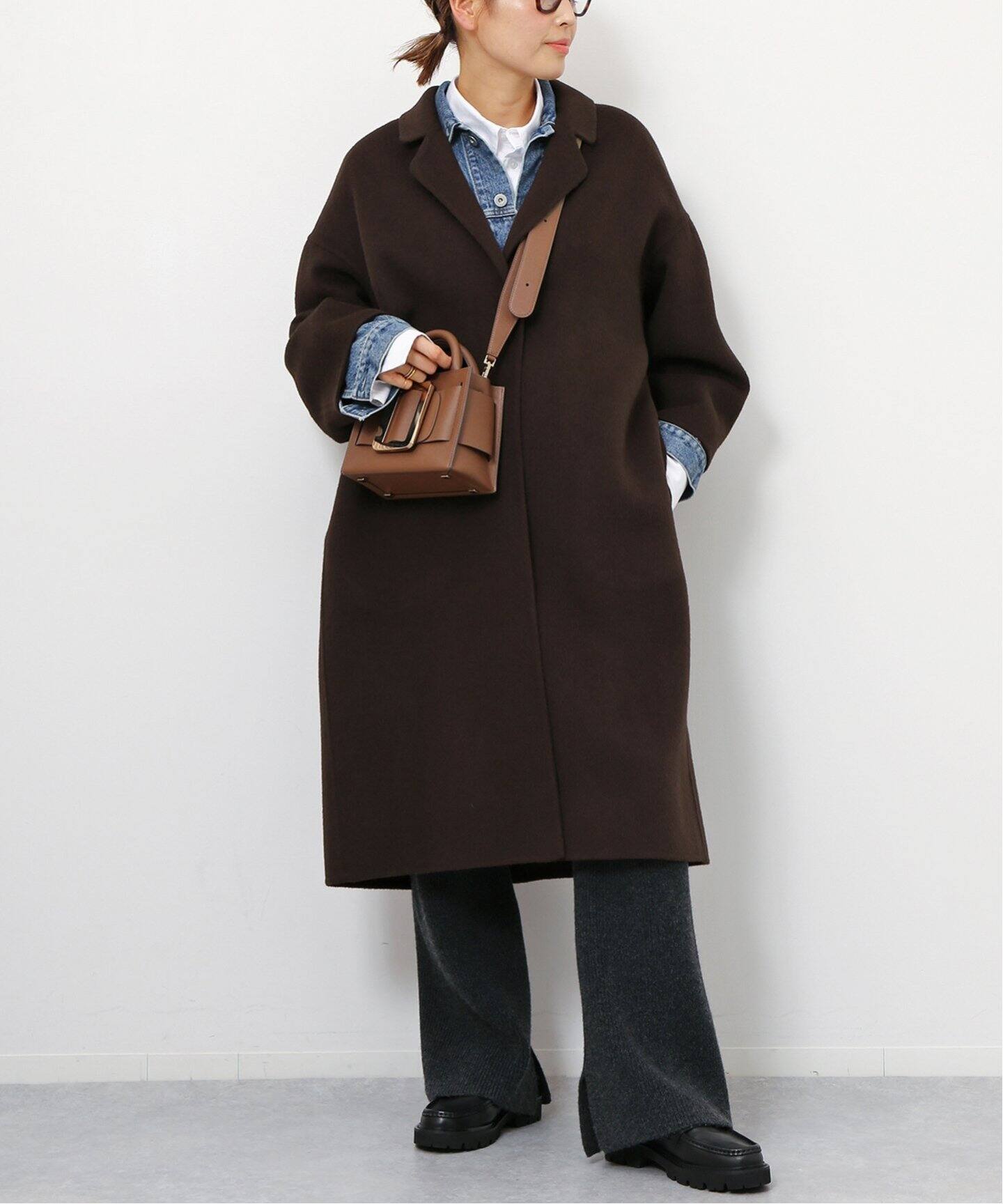 ウールアンゴラリバーコート（チェスターコート）｜Deuxieme Classe  