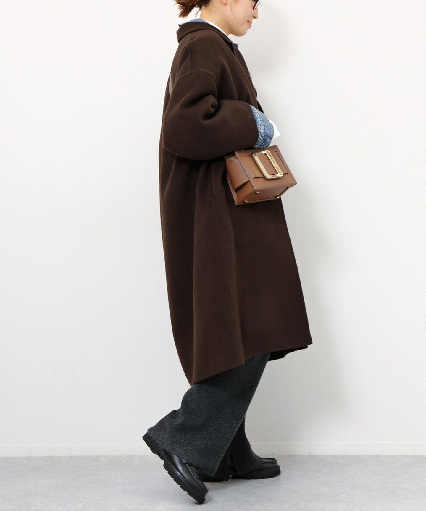 ウールアンゴラリバーコート（チェスターコート）｜Deuxieme Classe  