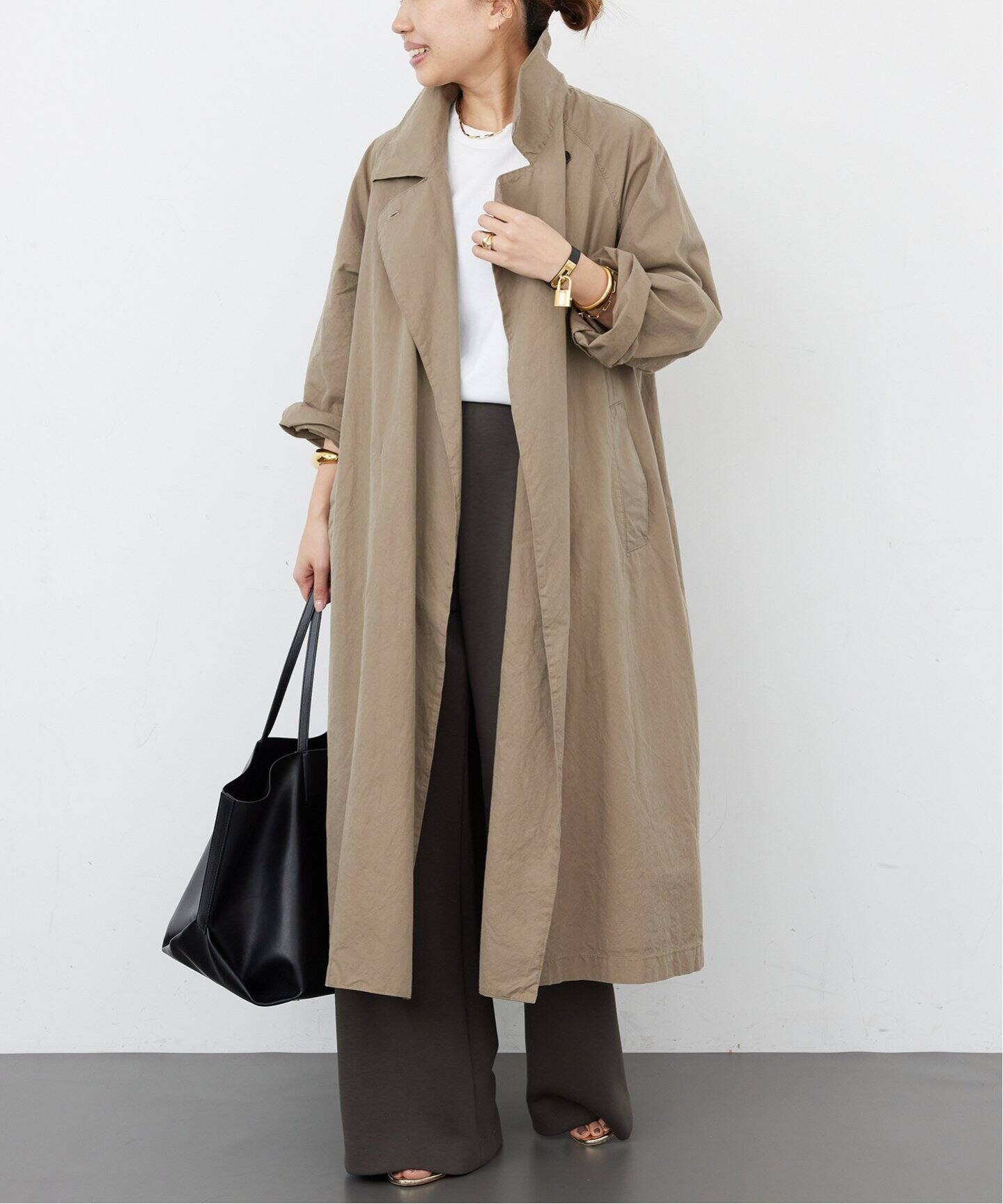 Deuxieme Classe HIGHPOPトレンチコート - ロングコート 