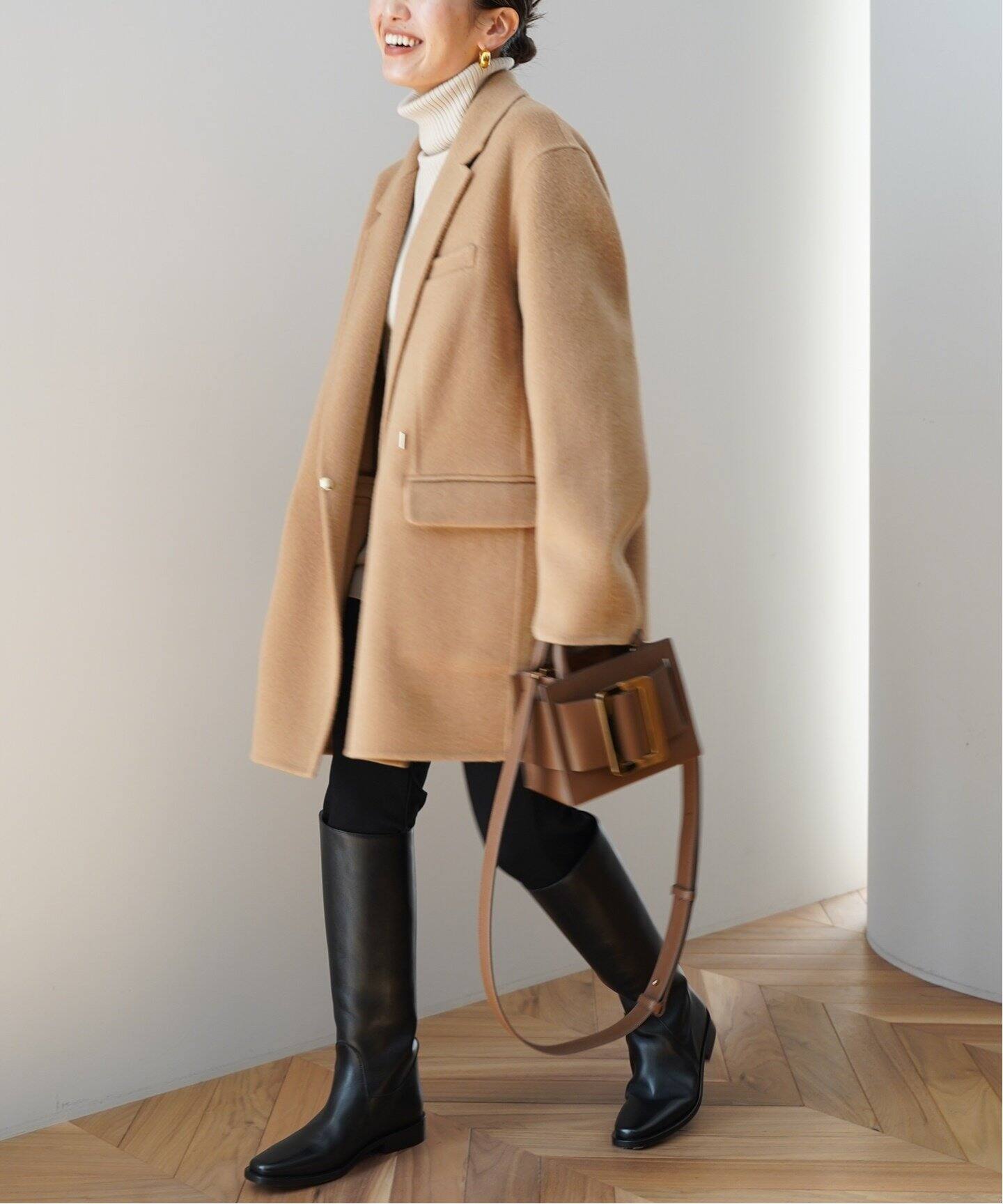 victorian シャギーショートコート（チェスターコート）｜Deuxieme  