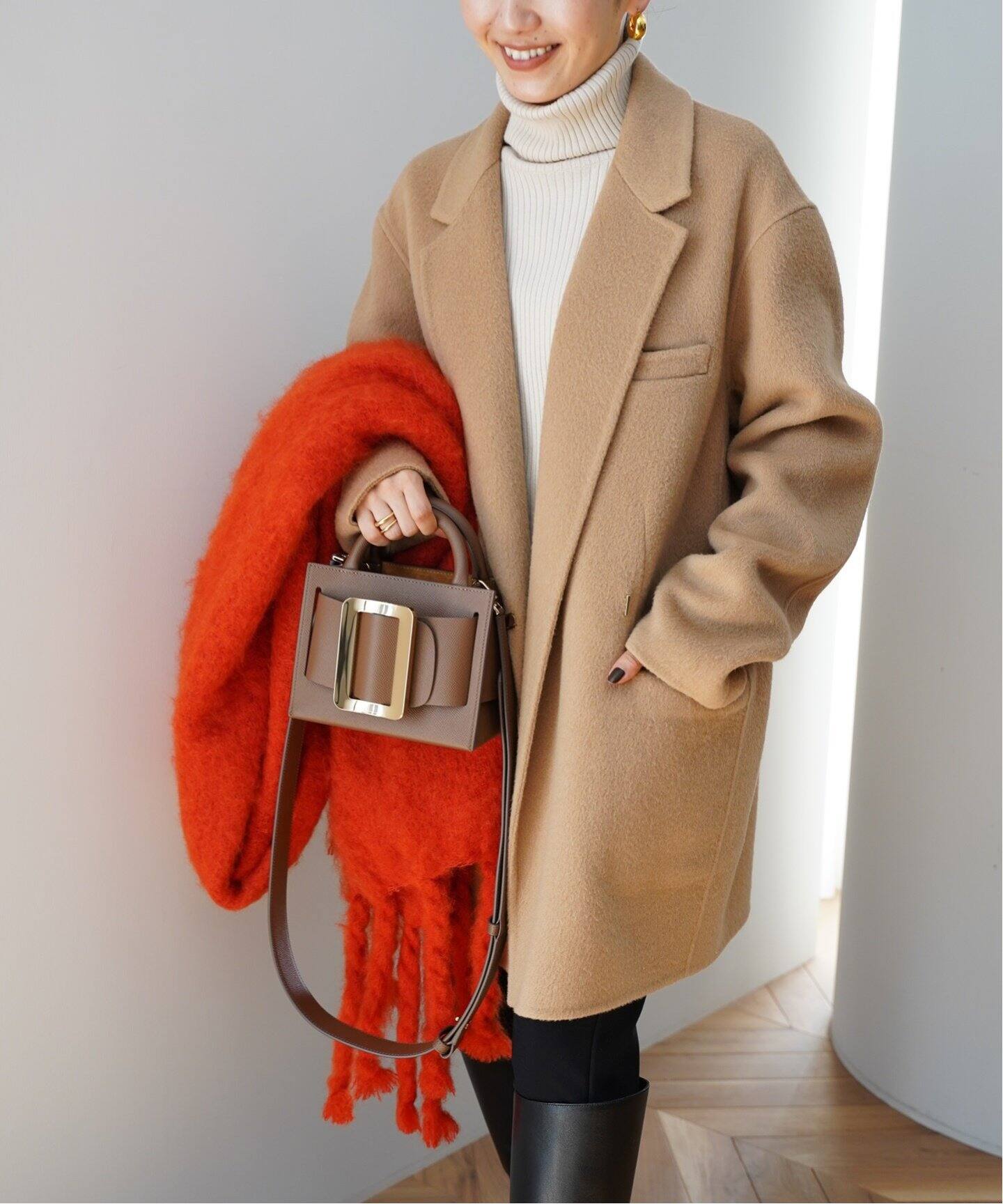 victorian シャギーショートコート（チェスターコート）｜Deuxieme  