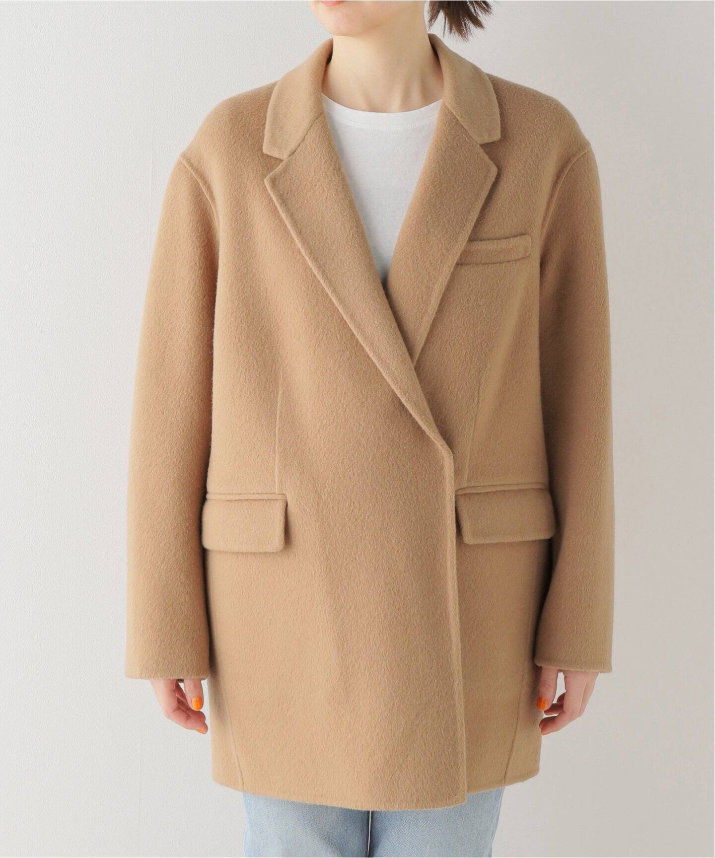 Deuxieme Classe victorian シャギーショートコート 