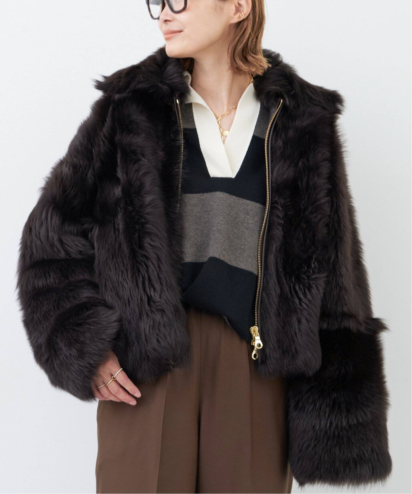 Mouton Jacket（ムートンコート）｜Deuxieme Classe（ドゥーズィエム  