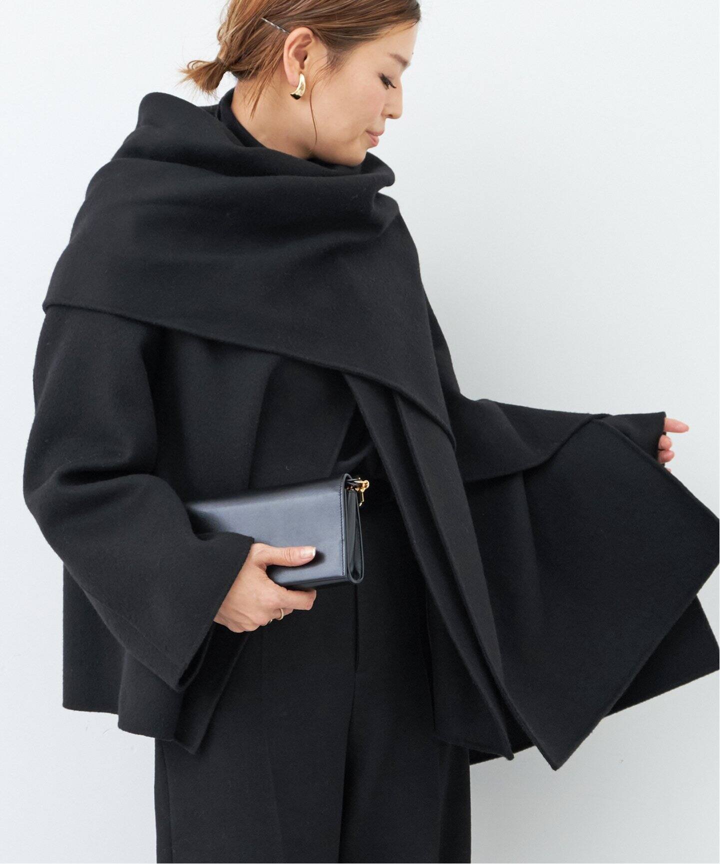 Dutstanding Coat（ノーカラーコート）｜Deuxieme Classe  