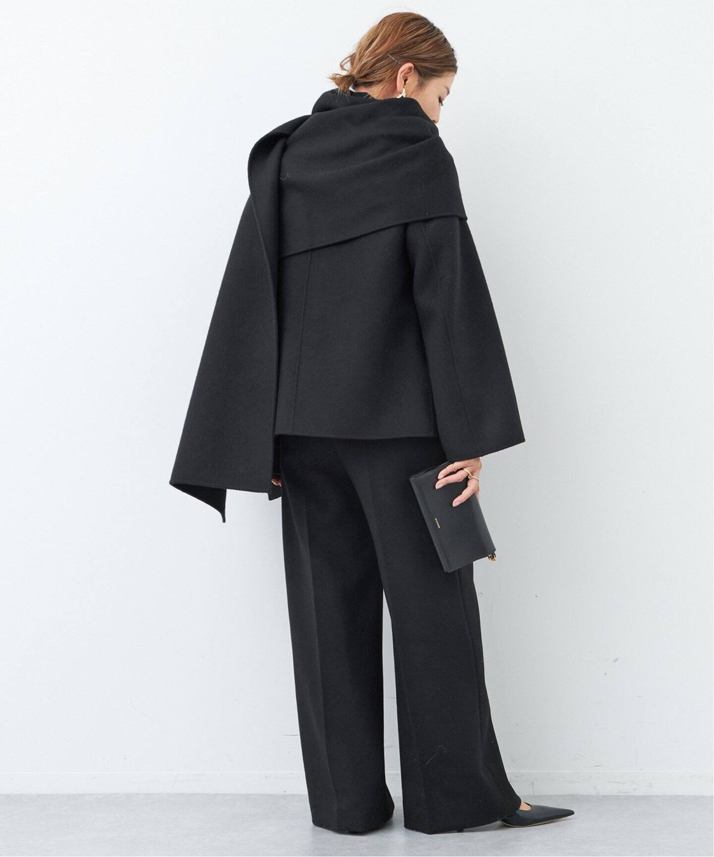 Dutstanding Coat（ノーカラーコート）｜Deuxieme Classe  