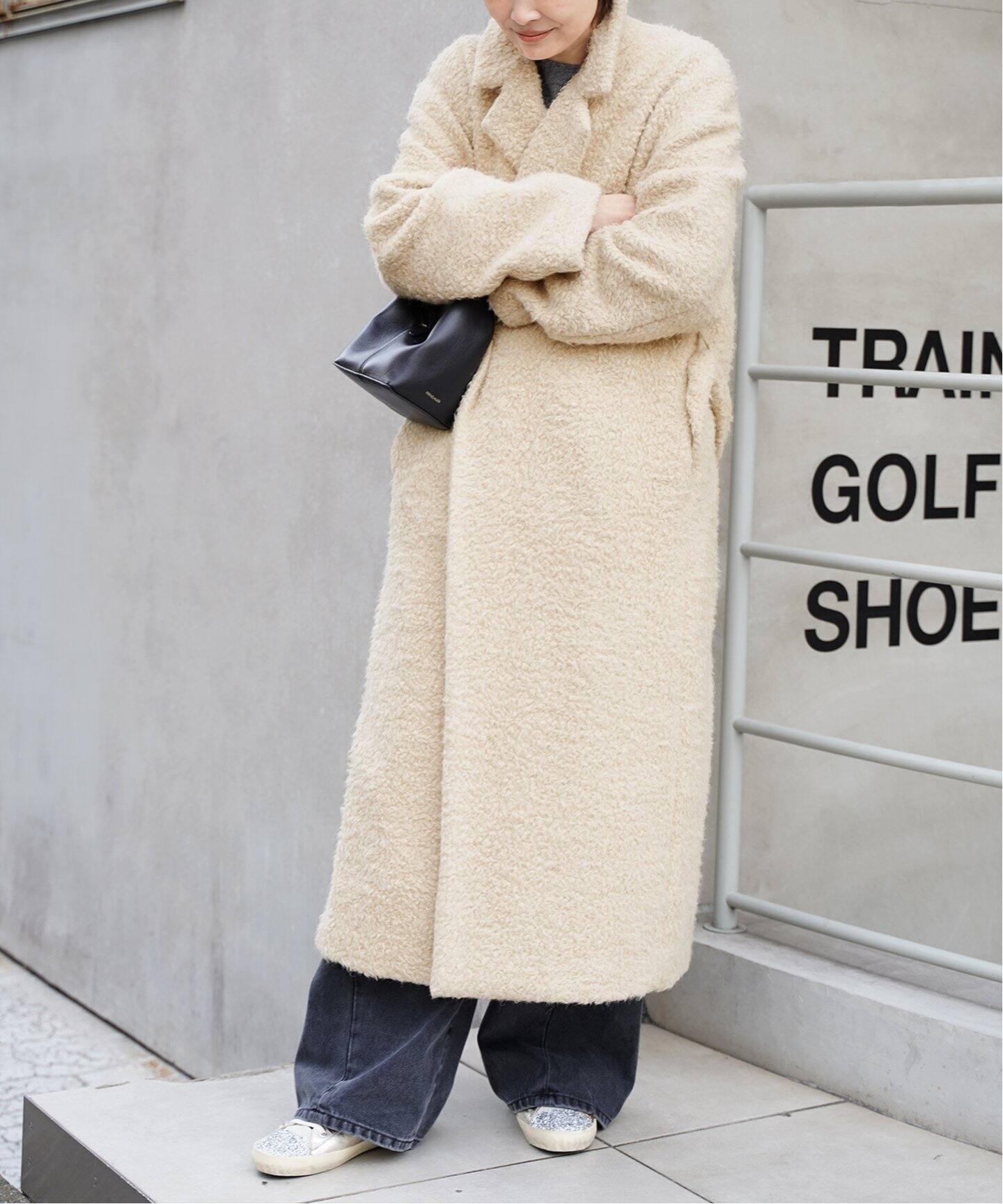 Ameri VINTAGE TENT LINE BOA COAT グレー（Ricceri ガウンコート  